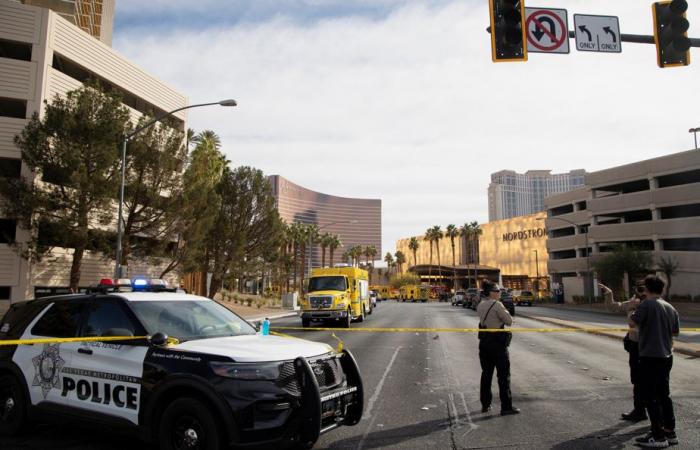 Las Vegas | Bei der Explosion eines Cybertruck-Fahrzeugs vor einem Donald-Trump-Hotel kommt ein Mensch ums Leben