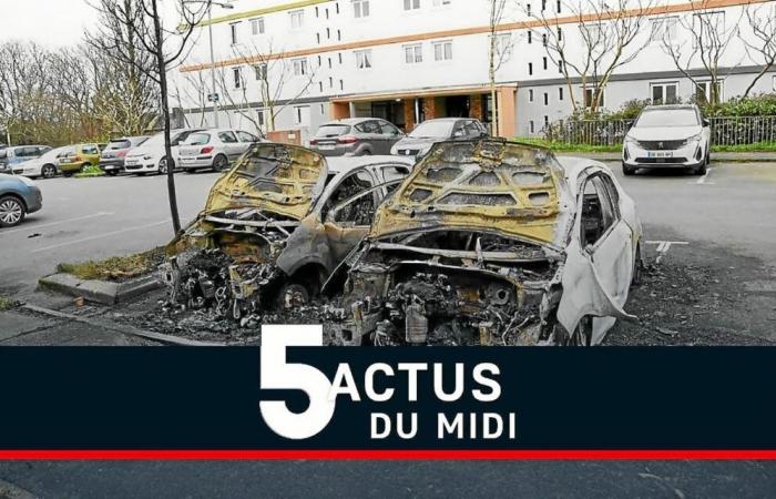 Brände in Brest, fordert Macrons Rücktritt, Drama in New Orleans: Mittagsaktualisierung