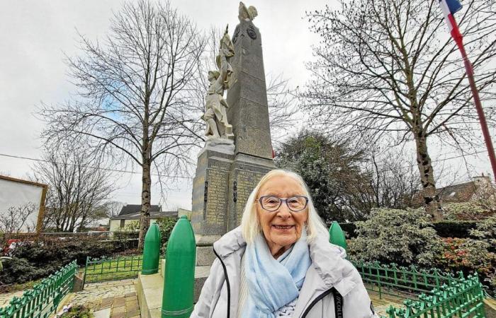 „Ich erinnere mich daran, als wäre es gestern gewesen“, wird Georgette, Tochter von Jean Annic, endlich den Namen ihres Vaters auf dem Kriegsdenkmal von Locminé sehen