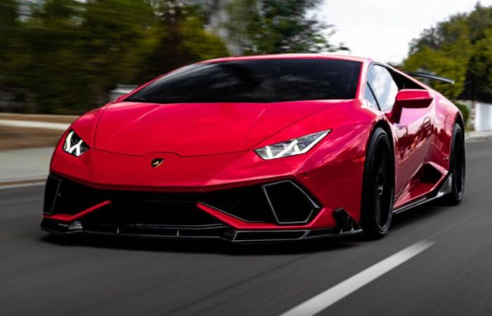 sein Lamborghini Huracán fängt Feuer!