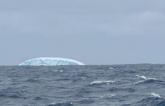 wenn die Segler der Vendée Globe zum ersten Mal seit 16 Jahren Eisberge sehen