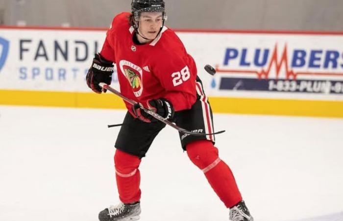 Blackhawks erinnern sich an Colton Dach, den kleinen Bruder von Kirby Dach