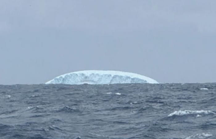 Ein Eisberg „so groß wie ein Frachtschiff“ lässt die Vendée Globe erschauern