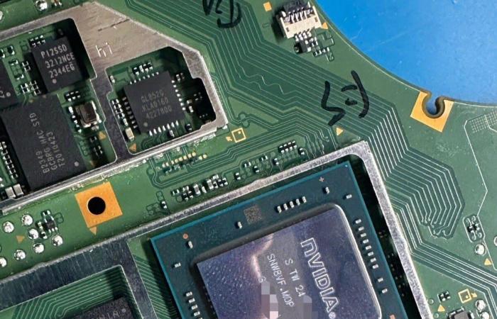 Was sagt uns das Nintendo Switch 2-Motherboard?