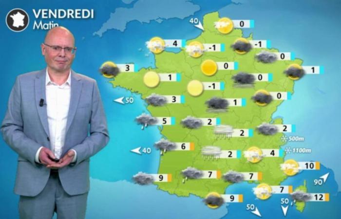 Wetter für Freitag, 3. Januar: trockene Kälte in der Nordhälfte, auf Eis achten