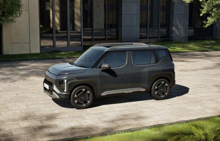 Könnte der kleine Elektro-SUV Kia Syros nach Europa kommen?