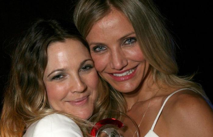 Drew Barrymore teilt süße Fotos und eine Nachricht mit Cameron Diaz; „Sie sieht mich“