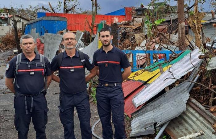 Aussage: Feuerwehrleute aus Creuse verbrachten zwei Wochen in Mayotte unter den Verstärkungen auf der Insel