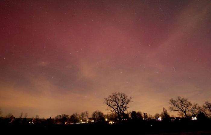 Waadt: Am ersten Tag des Jahres erleuchteten Nordlichter den Himmel