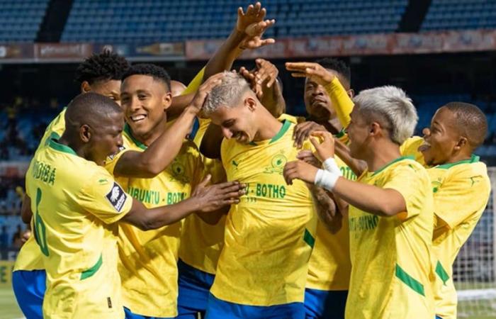 Die Delegation der Mamelodi Sundowns trifft in Casablanca ein