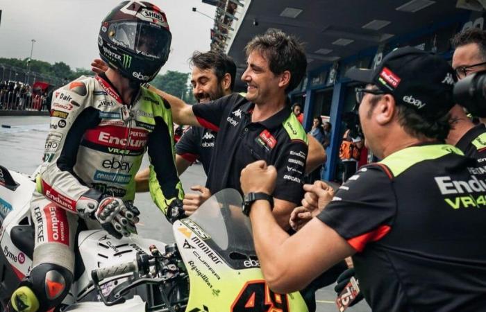 MotoGP, Fabio Di Giannantonio: „Ich hoffe, 2024 in der gleichen Position wie Jorge Martin zu sein“