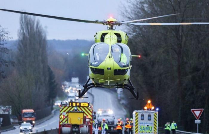 Oise: Vier Verletzte bei einem heftigen Zusammenstoß auf der D1016, einer der unfallträchtigsten Straßen im Departement