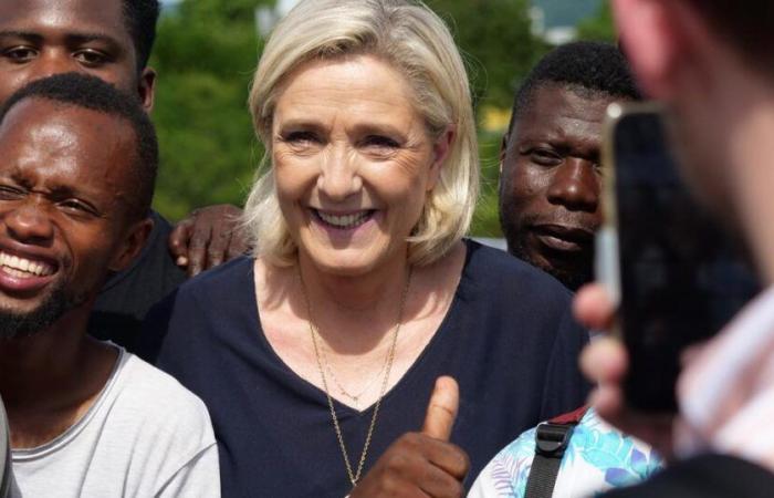 Marine Le Pen wird von Sonntag bis Dienstag in Mayotte sein