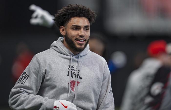 Drake London von den Falcons wurde trotz einer bemerkenswerten Saison vom Pro Bowl ausgeschlossen.