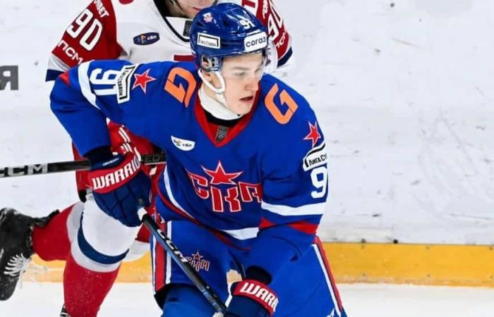 Ivan Demidov, der KHL-Rookie schlechthin des letzten Monats