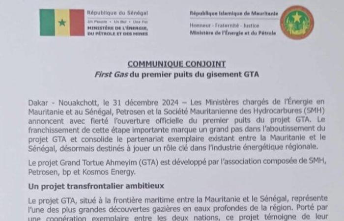 Seegrenze Mauretanien-Senegal: Offizielle Eröffnung der ersten Bohrung der Lagerstätte Grand Tortue Ahmeyim – VivAfrik