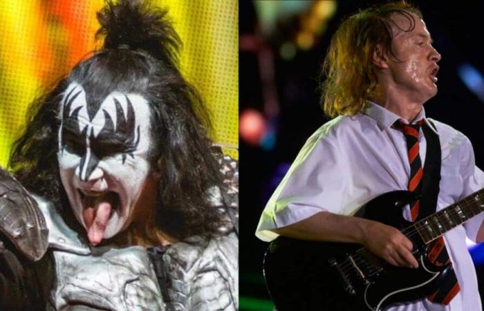 Gene Simmons (Kiss) erzählt von seinem ersten Treffen mit Angus Young (AC/DC)