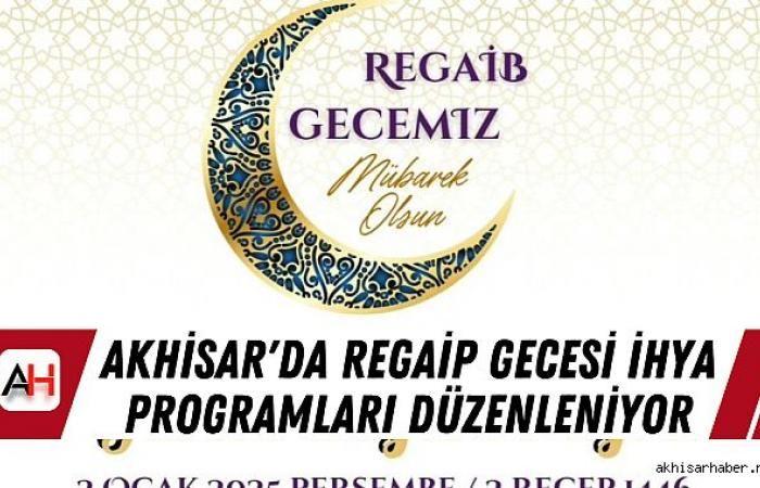 Regaip-Nachtweckprogramme finden in Akhisar – Allgemein statt