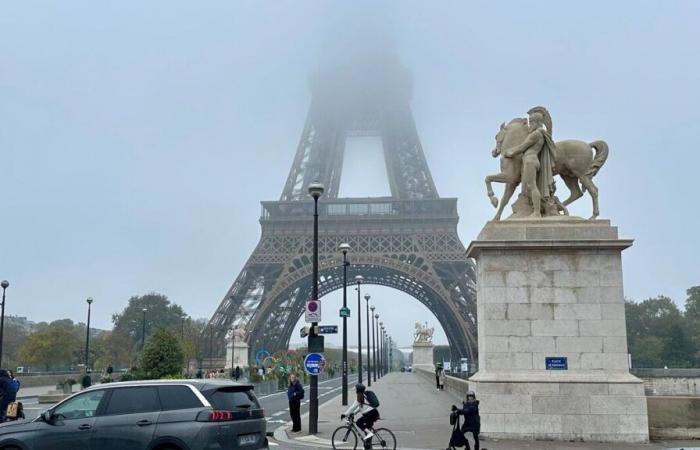 Im Dezember erlebte Paris einen neuen Monat mit wenig Sonnenschein