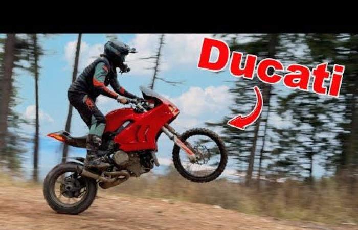 Eine Offroad-Ducati Panigale V4? Ja, es existiert! (Video)