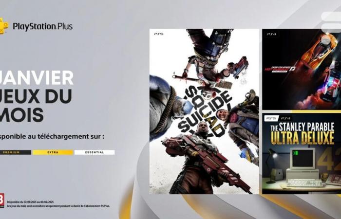 PlayStation Plus startet 2025 mit drei bemerkenswerten Spielen