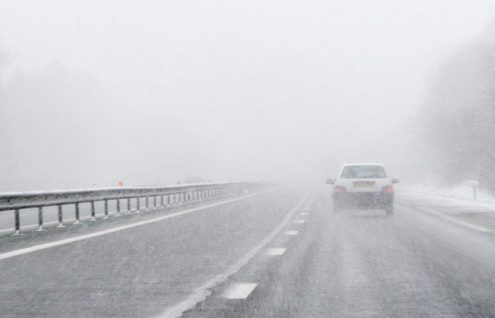 Météo France aktiviert am Samstag einen Schnee-Eis-Alarm, der uns in der Rhône erwartet