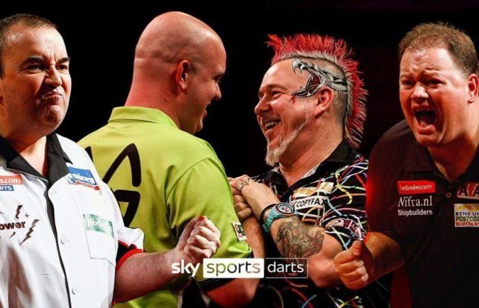 klassisches Finale der World Darts Championship!