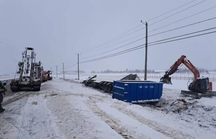 Mehrere Straßenausfahrten an der Südküste von Quebec