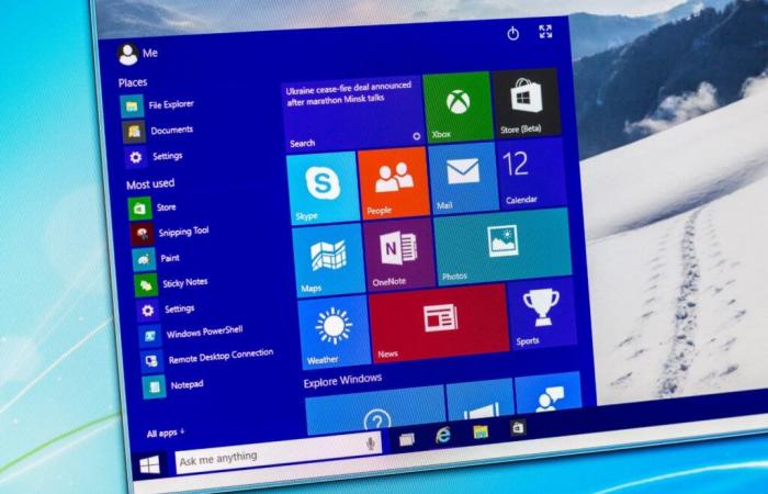 Weniger als ein Jahr vor der Pensionierung gewinnt Windows 10 erneut Marktanteile