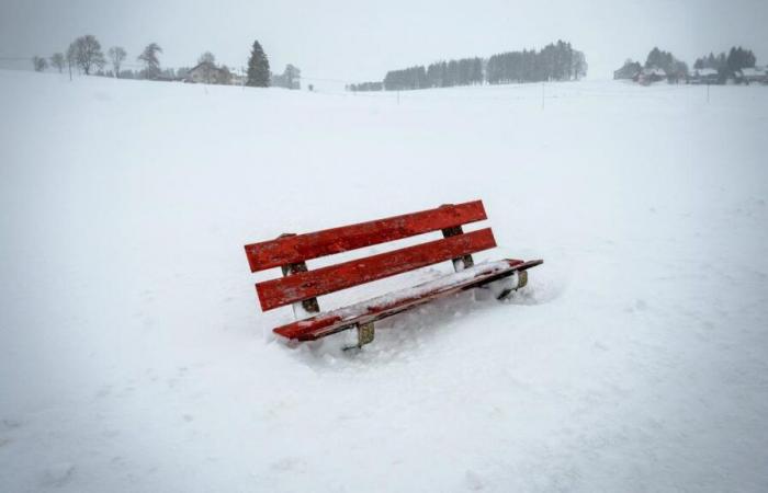 Im Jura war es im „kältesten Gebiet Frankreichs“ bis zu -33,9°C