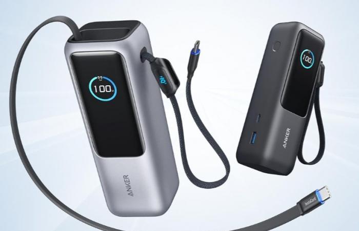 Anker Power Bank mit integriertem aufrollbarem Kabel ist jetzt in Europa erhältlich