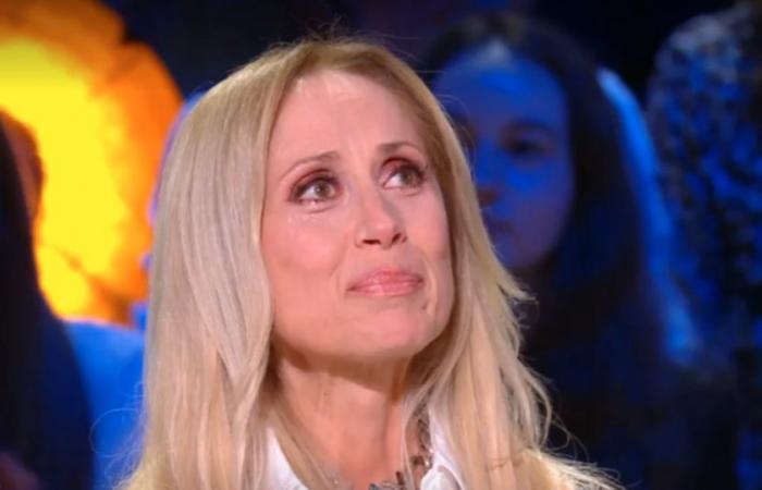 Lara Fabian bricht nach einer Nachricht ihrer Tochter Lou Pullicino und ihres Mannes Gabriel Di Giorgio in Tränen aus