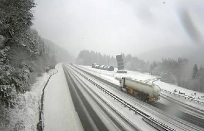 ein Toter auf der Straße in Côte-d’Or, 10 Departements in Alarmbereitschaft