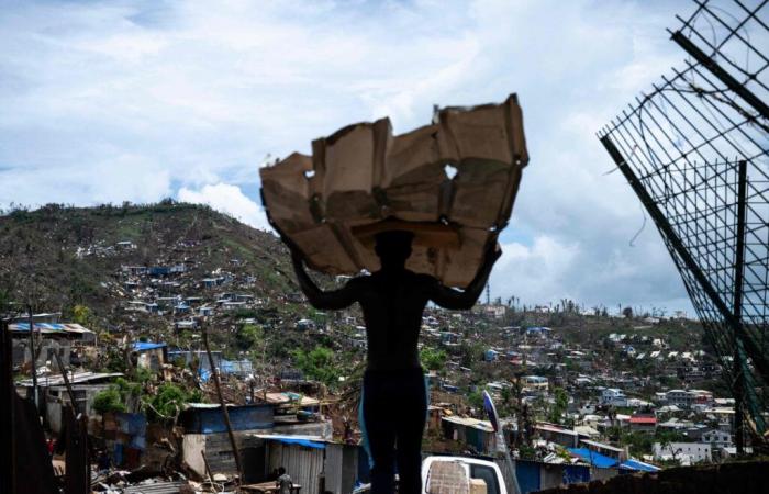 In Mayotte waren drei Wochen nach dem Durchzug des Zyklons Chido 69,7 % der Haushalte wieder an die Stromversorgung angeschlossen