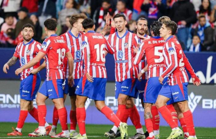 Atlético beginnt das Jahr 2025 mit der besten Serie seiner Geschichte