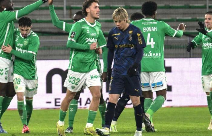 verwandelt, ASSE beißt in Reims