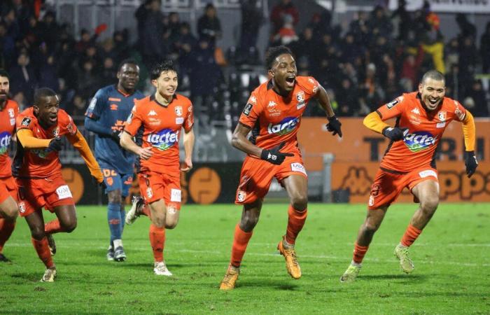 Laval-Stadion. Kouassi und Tchokounté befreien Le Basser… Die Noten nach Lorient