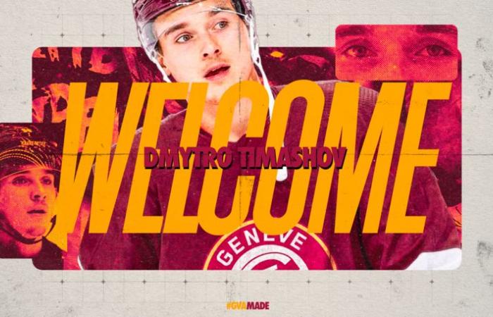 Dmytro Timashov im Test – Genève-Servette Hockey Club