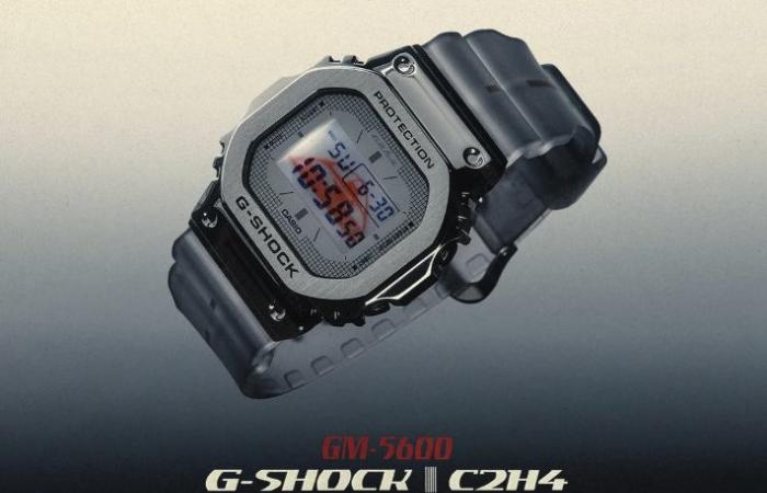 Casios neue G-Shock GM-5600 x C2H4 „Space Age“-Uhr mit Edelstahllünette erscheint am 9. Januar