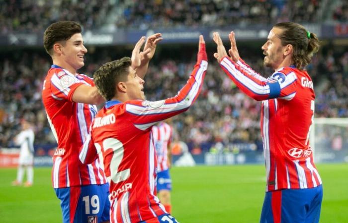 Vollgepackt, Leidenschaft und Griezmann entscheidet über Atléticos Pass