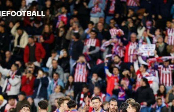 Atlético de Madrid qualifiziert sich für das Achtelfinale