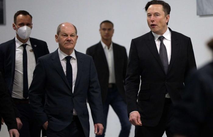 Als „inkompetenter Idiot“ bezeichnet, greift Olaf Scholz die „unberechenbaren Aussagen“ von Elon Musk an