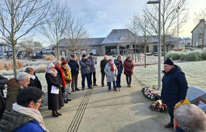 Durch die Hommage an Alfred Locussol in Alençon ein Aufruf zum Kampf gegen die extreme Rechte