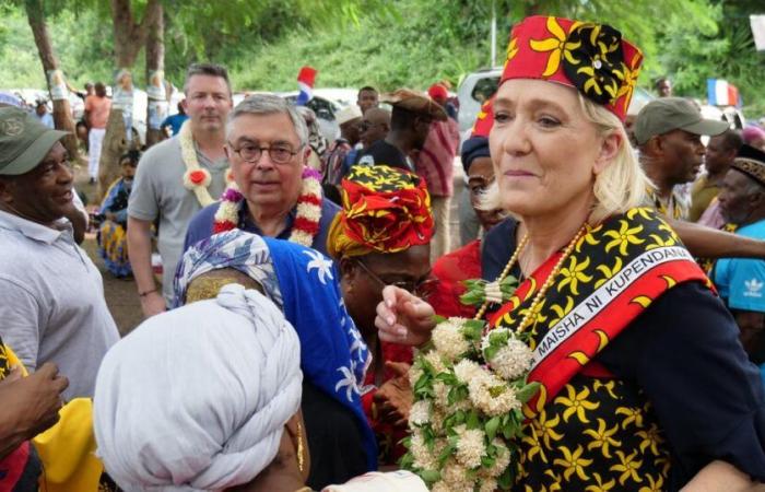 In Mayotte bewirtschaftet Marine Le Pen ihren Übersee-Boden