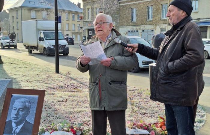 Durch die Hommage an Alfred Locussol in Alençon ein Aufruf zum Kampf gegen die extreme Rechte