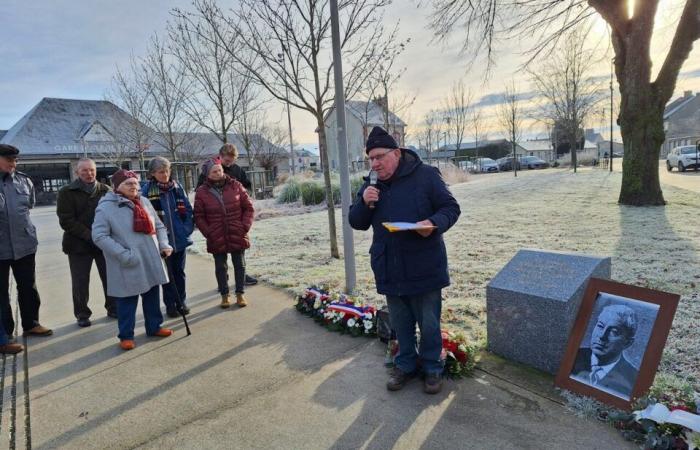 Durch die Hommage an Alfred Locussol in Alençon ein Aufruf zum Kampf gegen die extreme Rechte