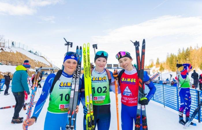 Biathlon | Prémanon French Cup: Amandine Mengin gewinnt den Massenstart 60 der Frauen, Pauline Machut und Louise Roguet auf dem Podium | Nordic Mag