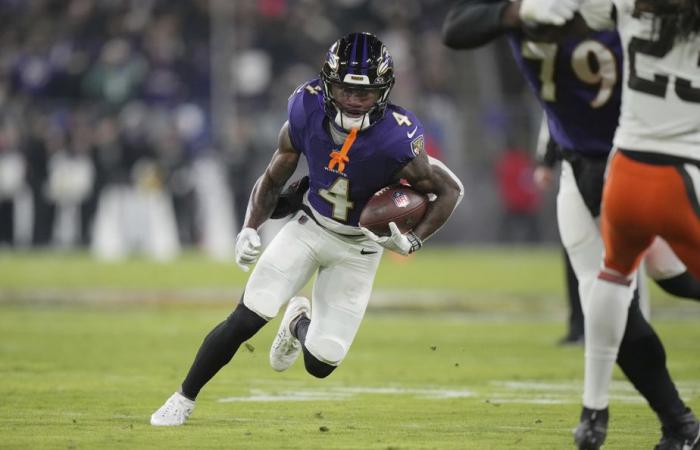 Baltimore Ravens | Die Verletzung des Wide Receivers Zay Flowers könnte Anlass zur Sorge geben