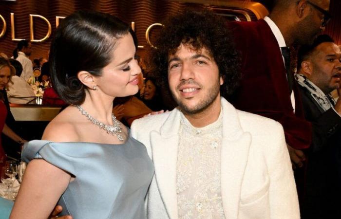 Alle Fotos von Selena Gomez und Benny Blanco bei den Golden Globes 2025