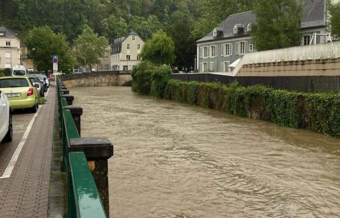 Im Norden und Süden Luxemburgs besteht Überschwemmungsgefahr